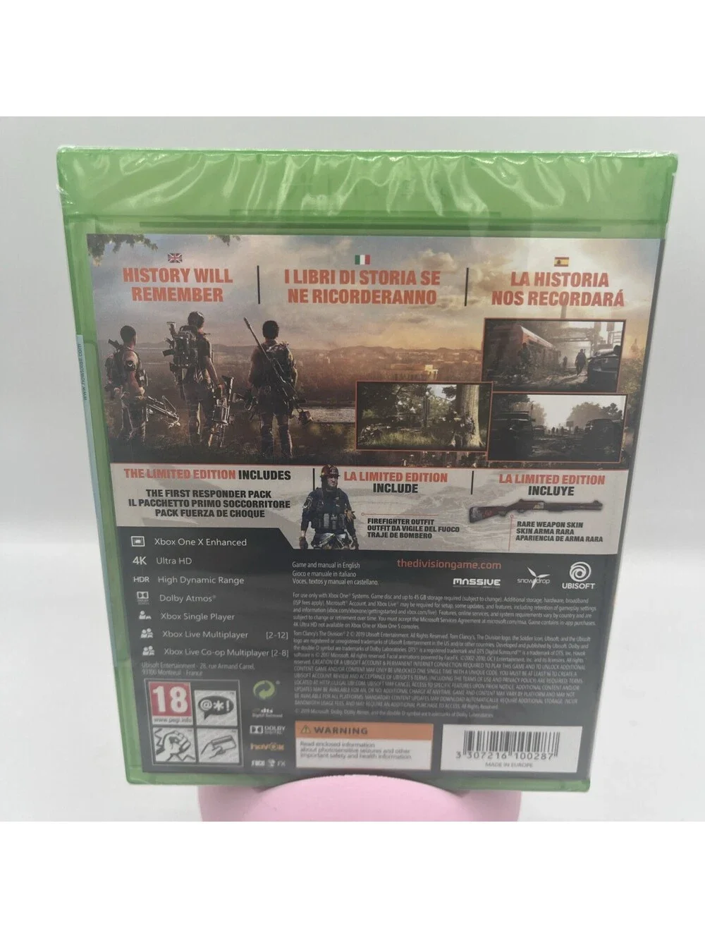 Tom Clancy's The Division 2 Limited edition - Microsoft Xbox One